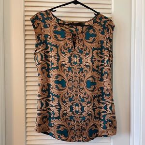Keyhole Blouse Top